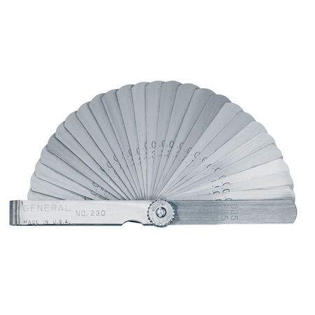 General Tools General Economy Straight Leaf Feeler Gauge 1 pc 230